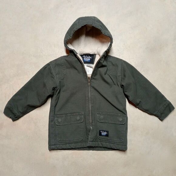 Walls Other - Walls Blizzard Pruf Parka Jacket Boys XS (4/5) Hooded Sherpa Lined Full Zip